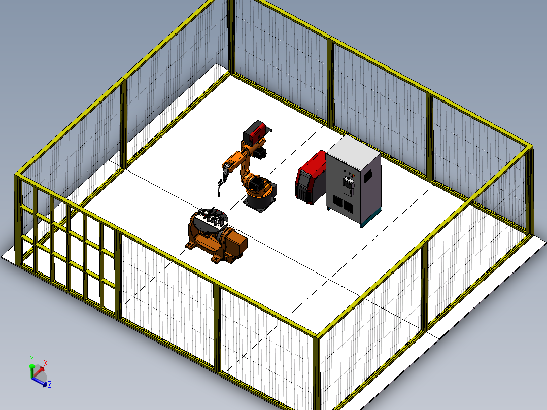 机器人焊接工作站