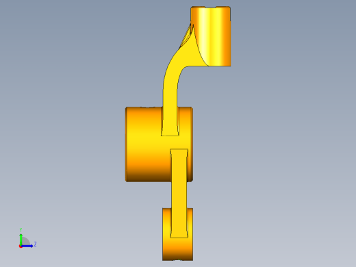 牛头刨床移动架M8孔夹具设计左视缩略图