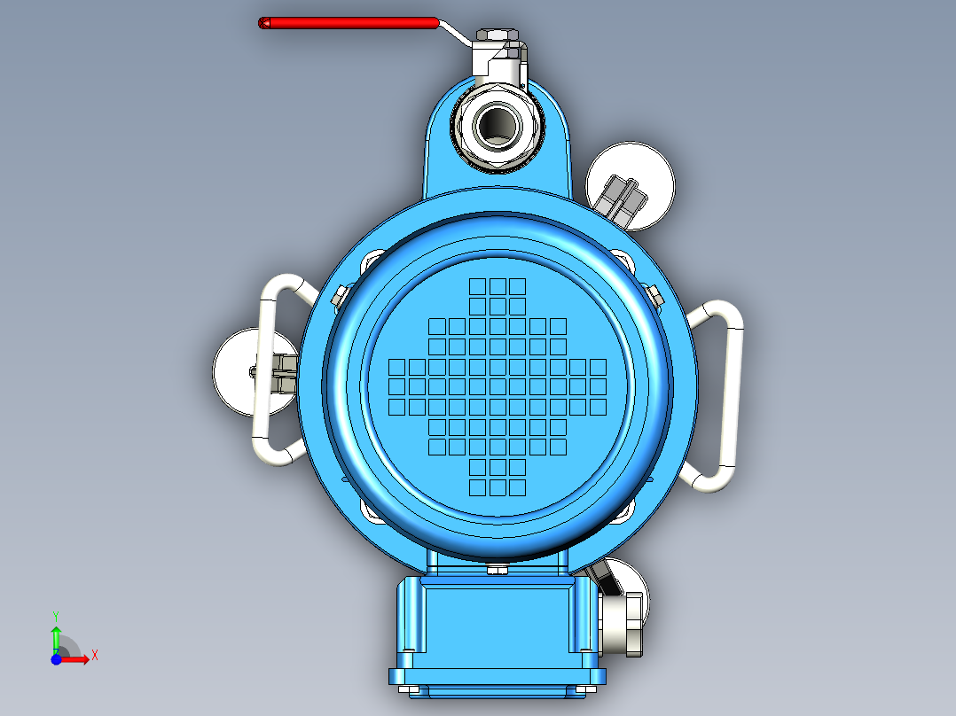 立式离心泵前视图