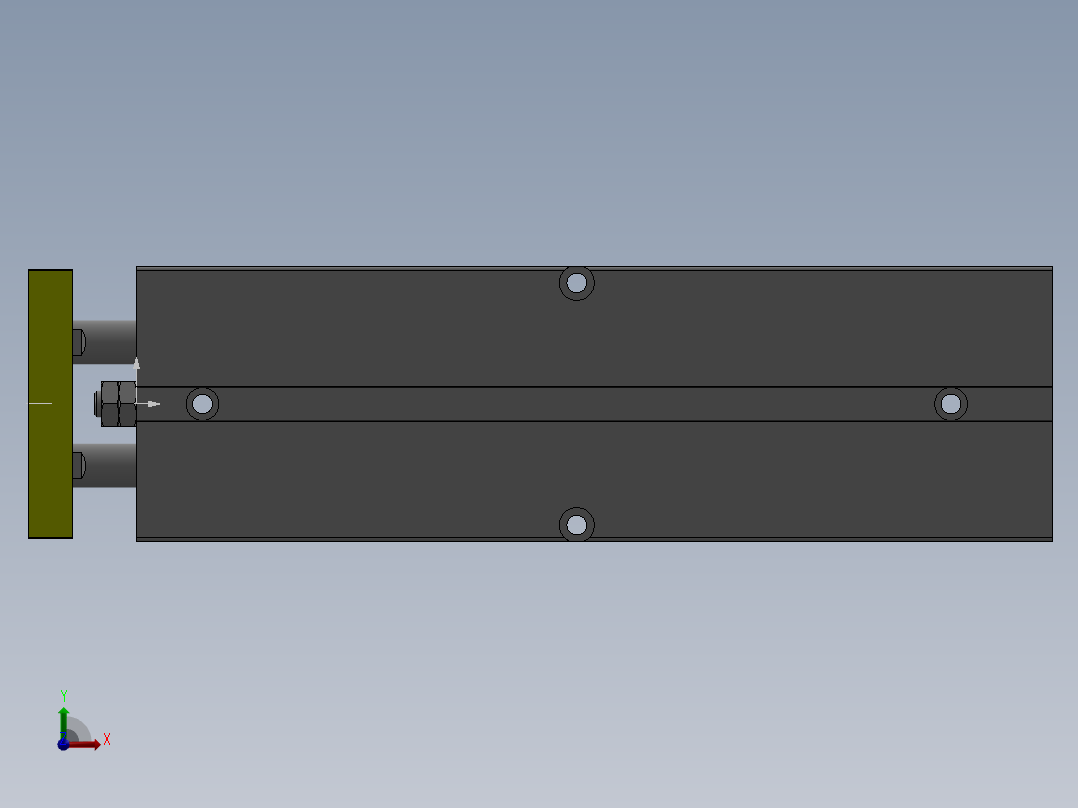 在线称重剔除系统前视图