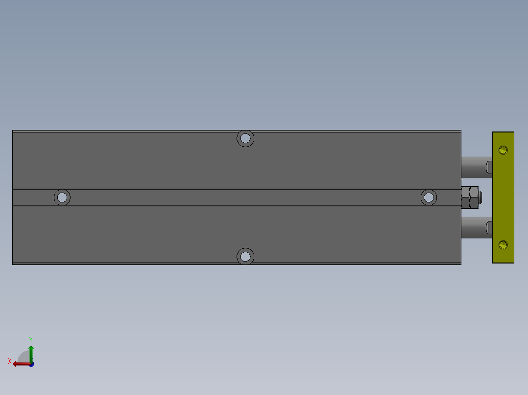 在线称重剔除系统后视图
