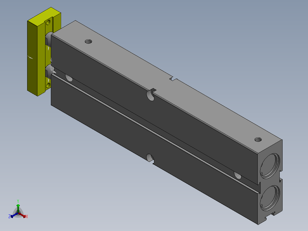 在线称重剔除系统正等轴测图