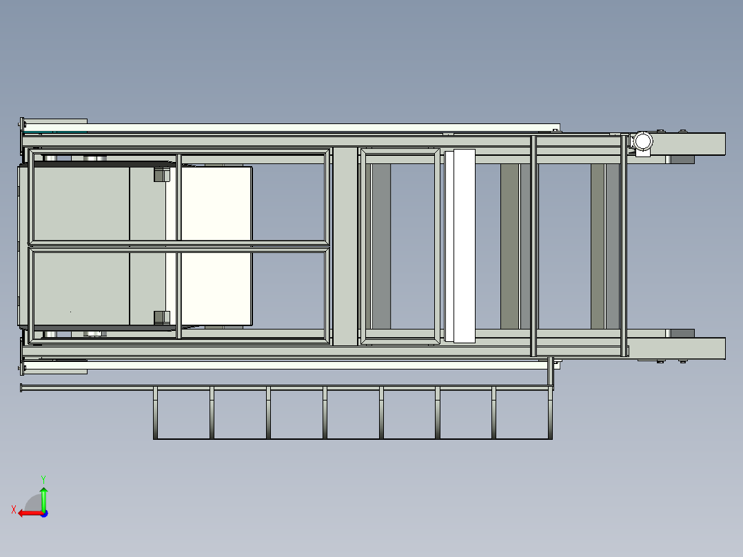 翻斗式提升机（IGS）后视图