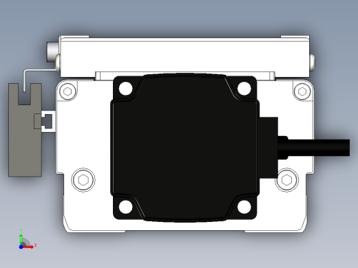 Toyo东佑达直线模组-ECH12-200-BC-200W+煞車-C4反前视缩略图