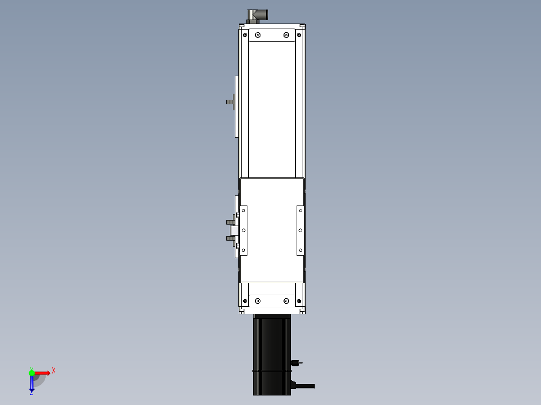 Toyo东佑达直线模组-ECH12-200-BC-200W+煞車-C4反俯视图