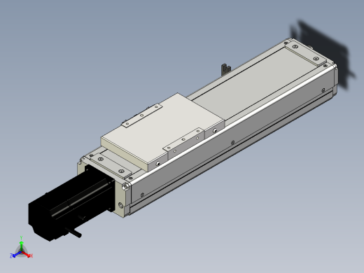 Toyo东佑达直线模组-ECH12-200-BC-200W+煞車-C4反正等轴测缩略图