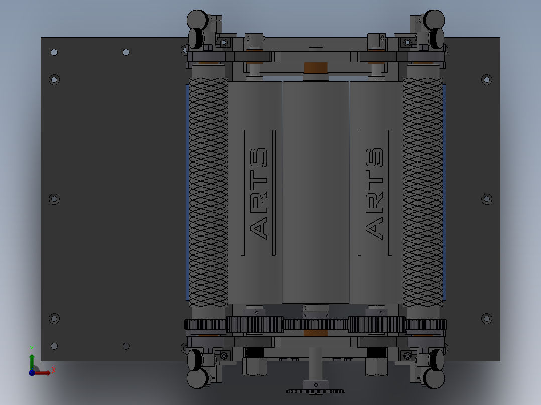 108包装机送纸传送机(1)前视图