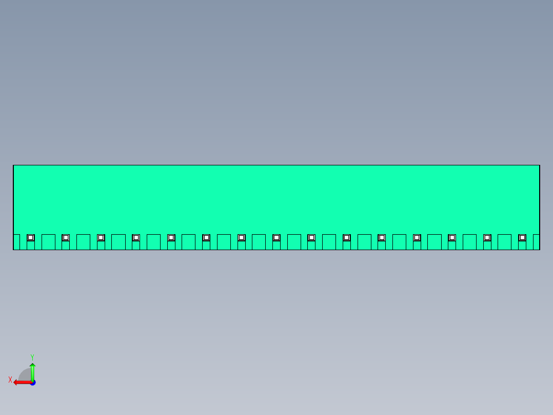 DEGSON 2EDG 系列 5.0mm 可插拔接线端子组-2EDGR-5.0-15P-14-00AH后视图