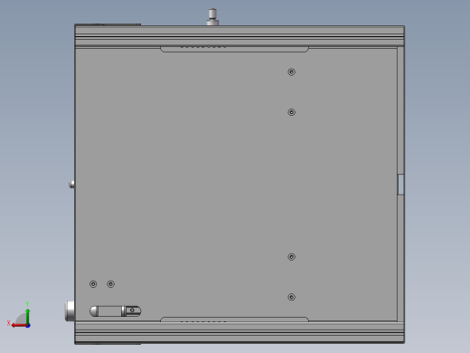 电测治具装配体后视缩略图