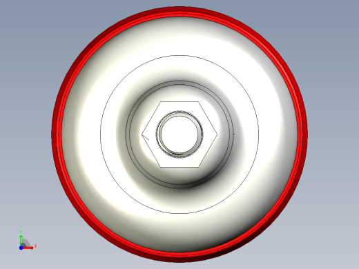 不銹鋼固定腳座399-3D多系列多零件图纸模型前视缩略图