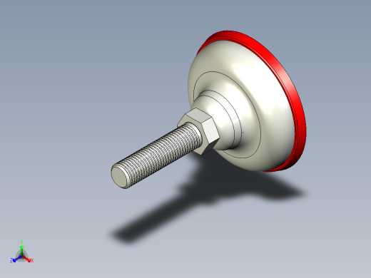 不銹鋼固定腳座399-3D多系列多零件图纸模型正等轴测缩略图
