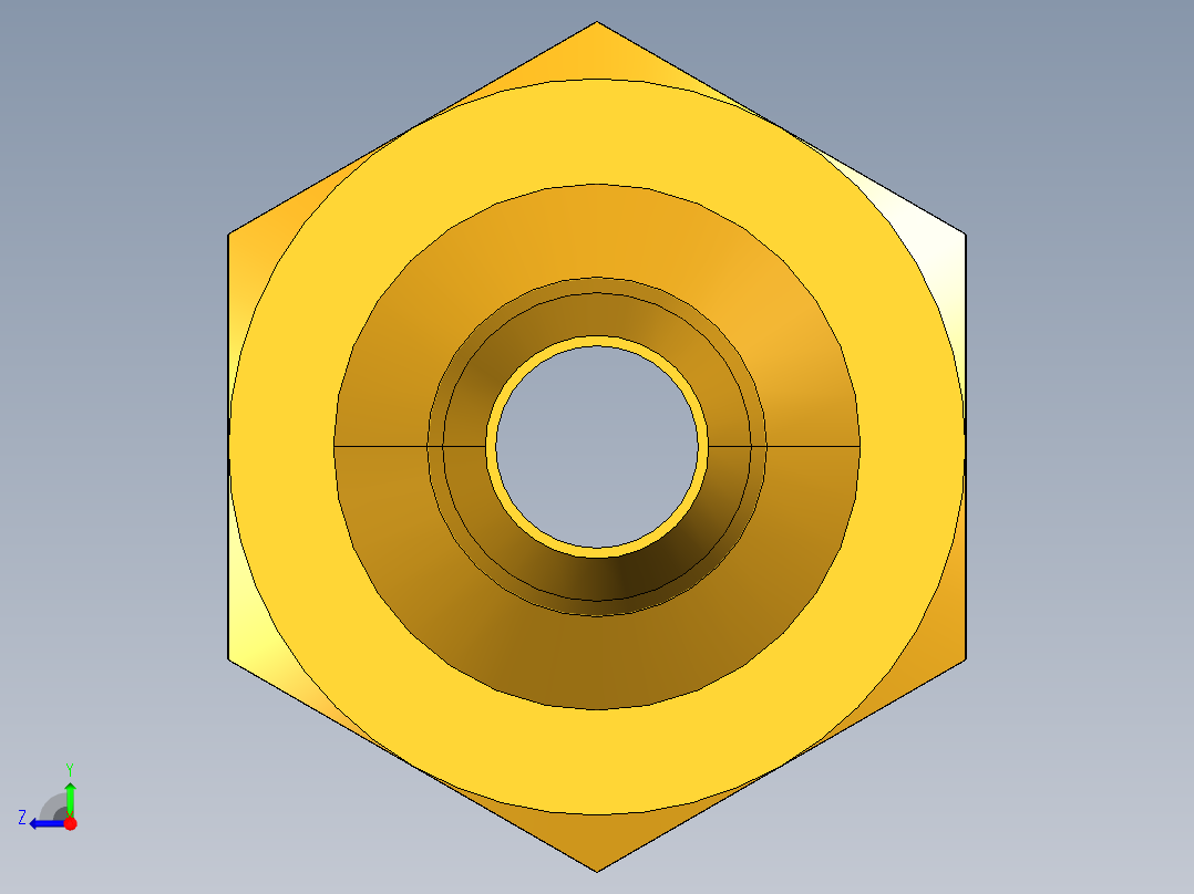 工业通用螺蚊管倒齿式工业硬管接头Bulkhead Union 22BH-4-4右视图
