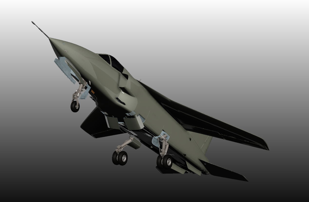 Soko J-22B Orao对地攻击战术侦查机三维建模图纸 igs格式