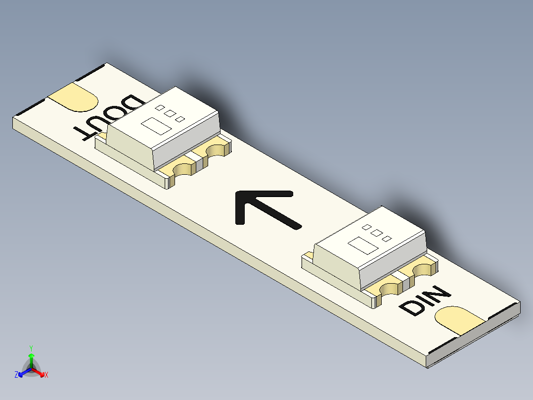 RGB氛围灯20正等轴测图