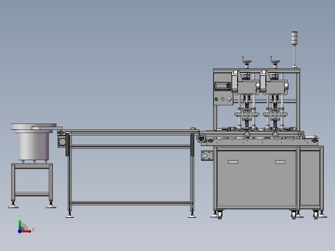 全自动锁螺丝机、实用型锁螺丝机前视图