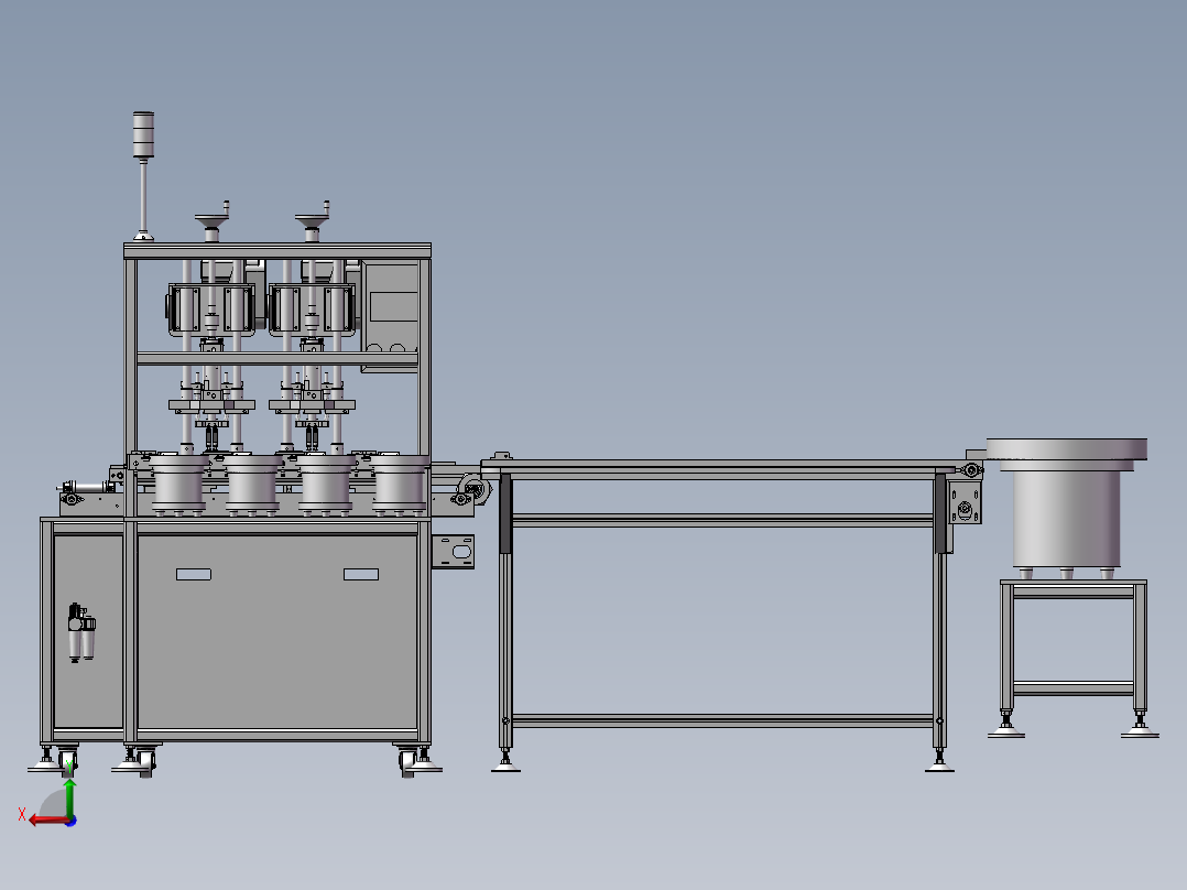 全自动锁螺丝机、实用型锁螺丝机后视图