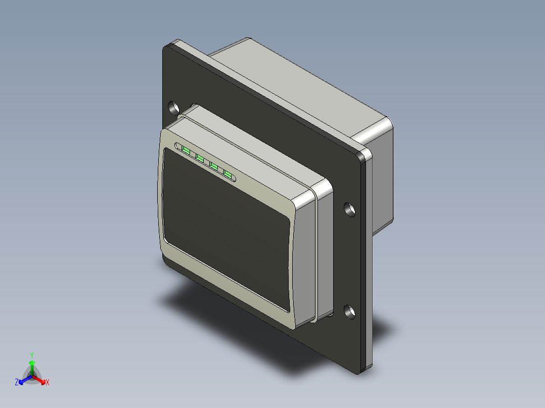 非接触式读卡器UX400主视图