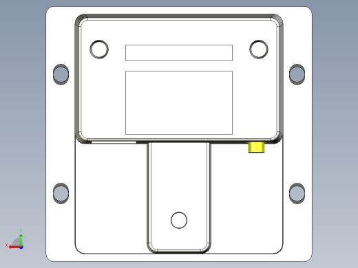 非接触式读卡器UX400后视缩略图