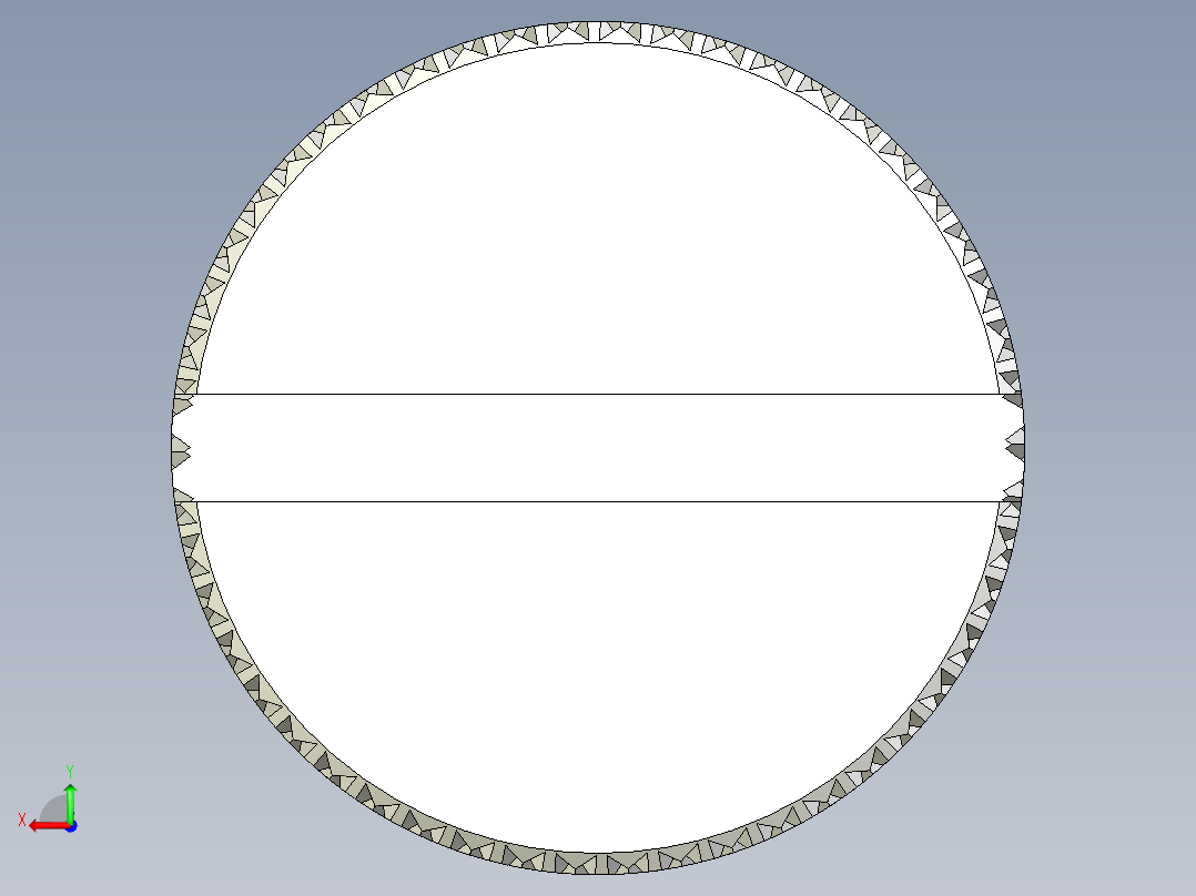 开槽滚花螺钉-M1.6 x 5mm后视图