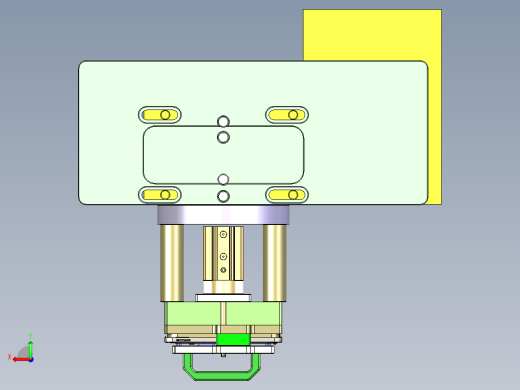 X3-B-笔记本CNC工装夹具三维模型CNC5-1008后视缩略图