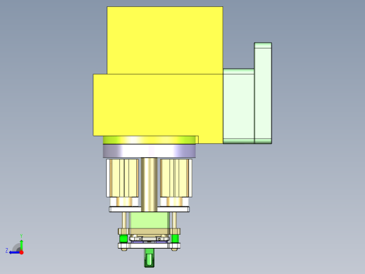 X3-B-笔记本CNC工装夹具三维模型CNC5-1008右视缩略图