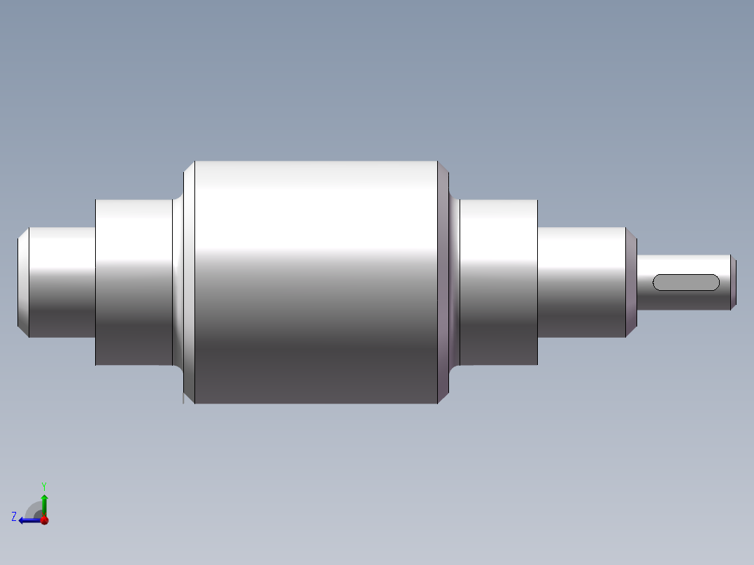 齿轮轴加工工艺分析右视图