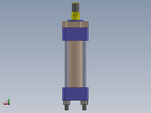 A0002484-转向横拉杆液压缸 40x16x40 毫米后视缩略图