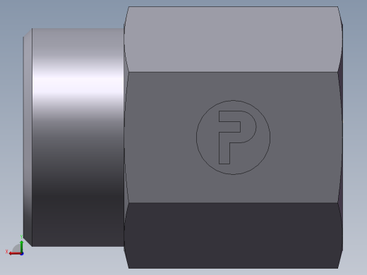 直通内螺纹接头、5CB-26-08后视缩略图