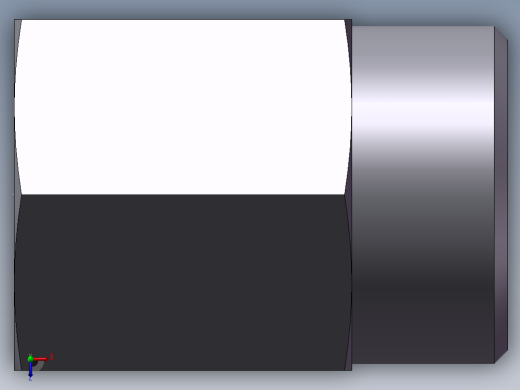 直通内螺纹接头、5CB-26-08俯视缩略图