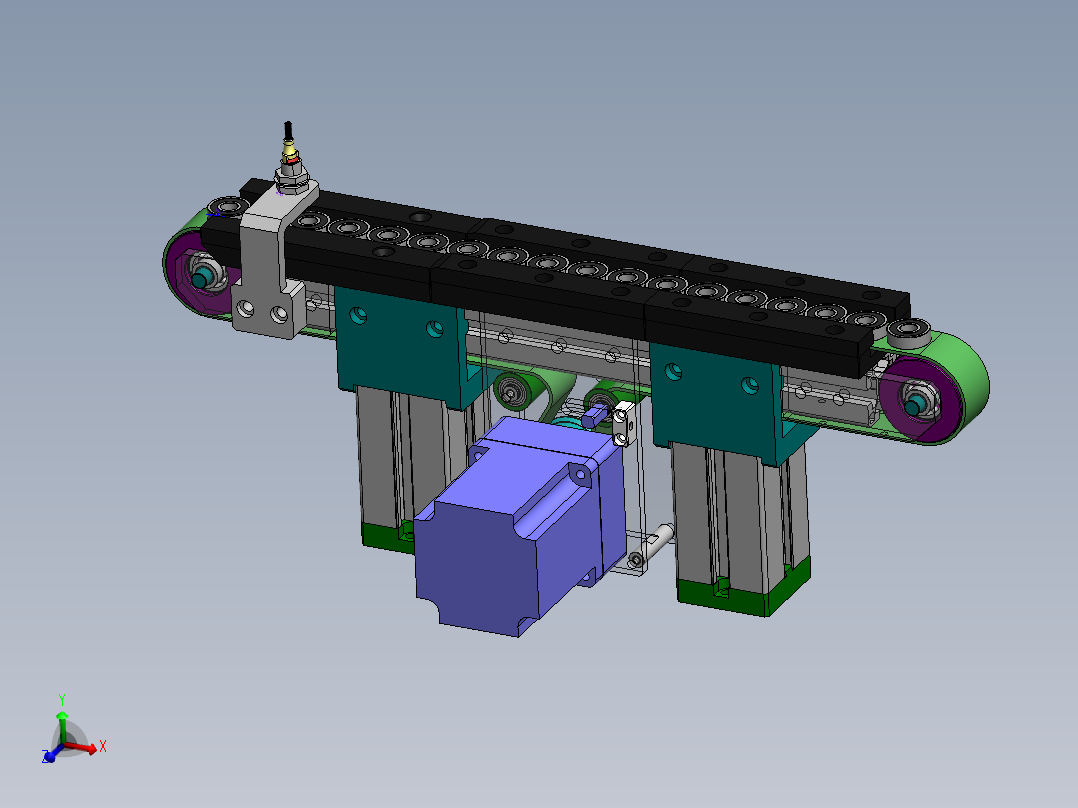 小型输送带输送轴承图纸