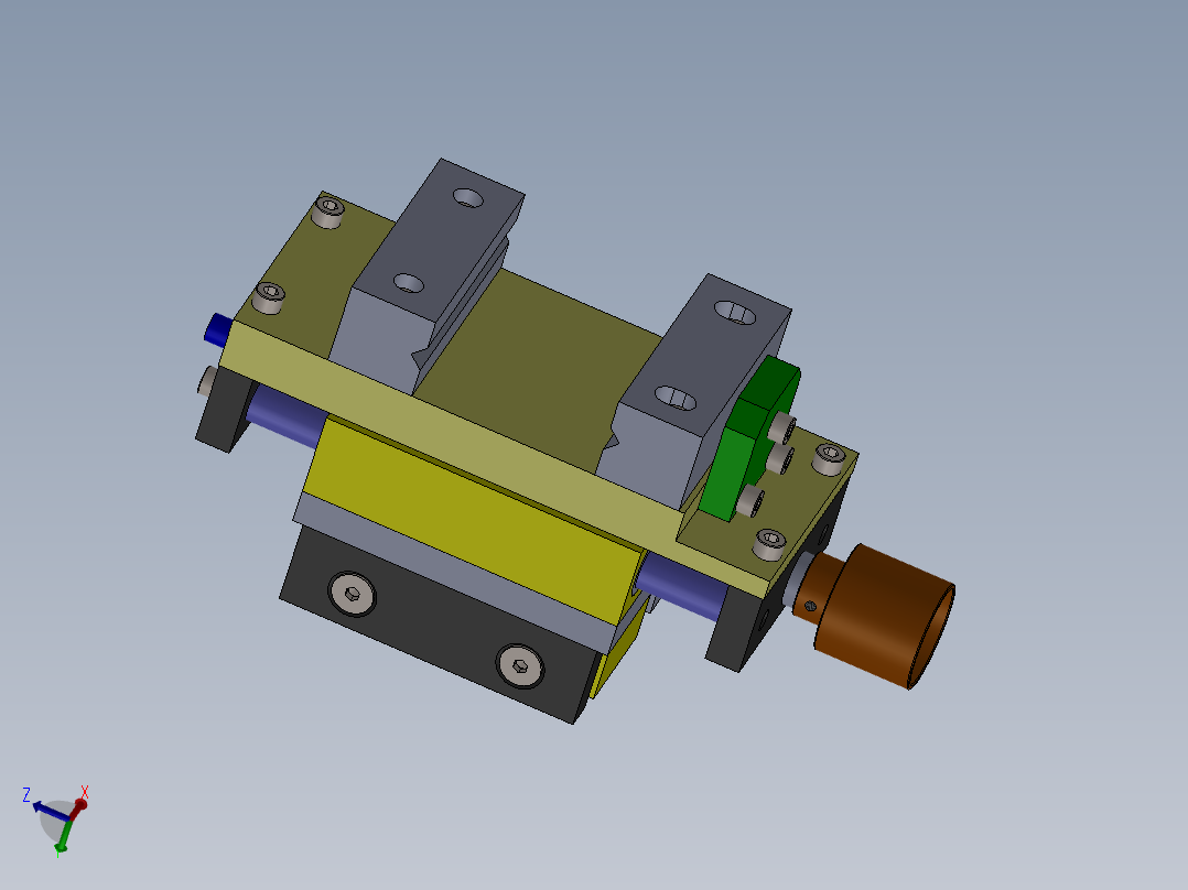 复合支座和横侧（用于车床的托架）