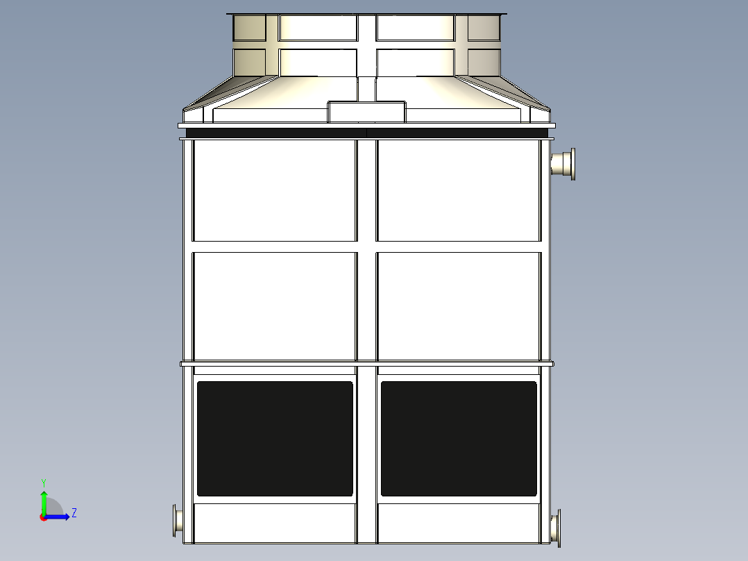 B2004849-冷却机型号 RTGM-1012115-B左视图