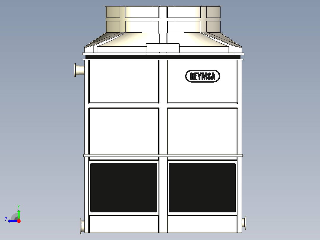 B2004849-冷却机型号 RTGM-1012115-B右视图