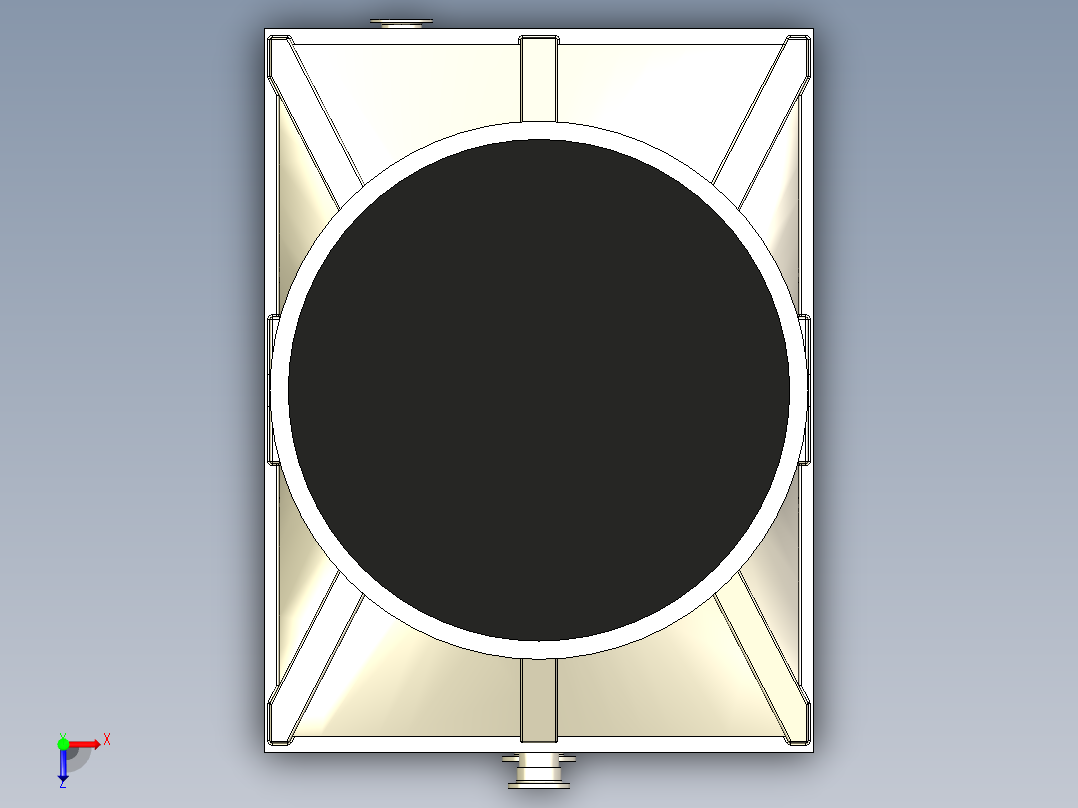 B2004849-冷却机型号 RTGM-1012115-B俯视图