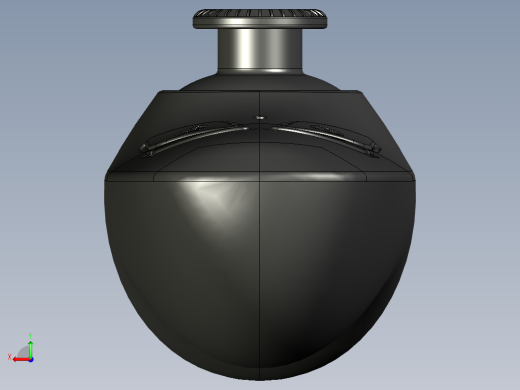 B3004621-VR遥控器  SolidWorks曲面后视缩略图