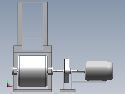 玉竹切片机的设计（二维+三维+说明书）前视缩略图