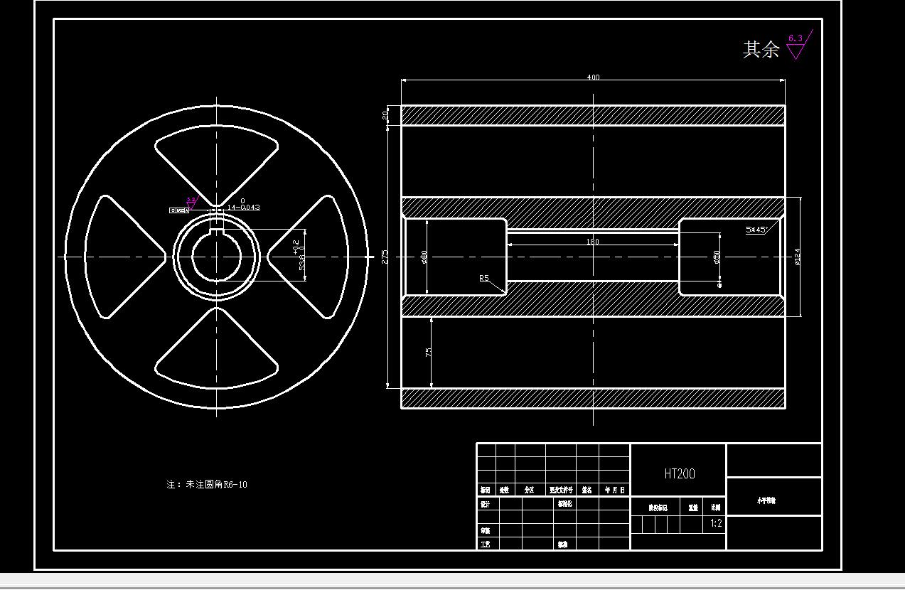玉竹切片机的设计（二维+三维+说明书）