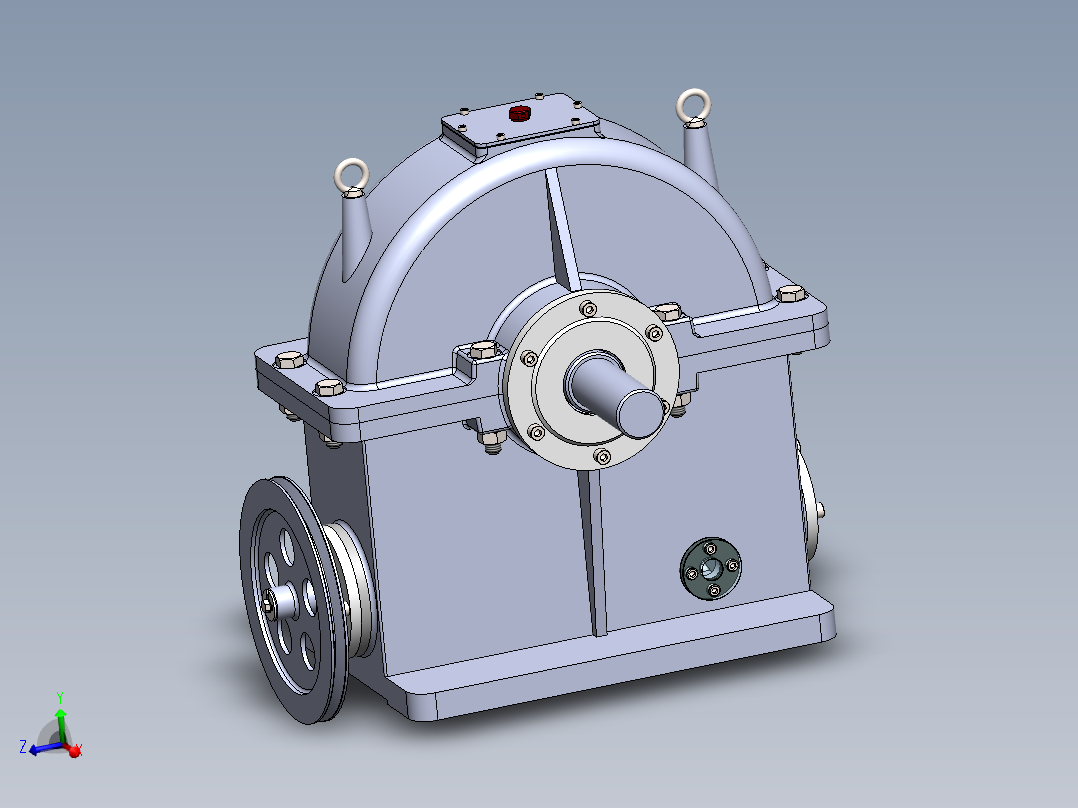 A0003384-单级蜗杆减速器