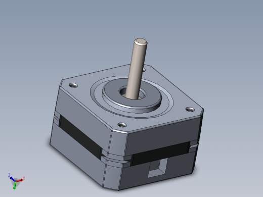 NEMA17多尺寸步进电机（25、28、34、40、48mm）