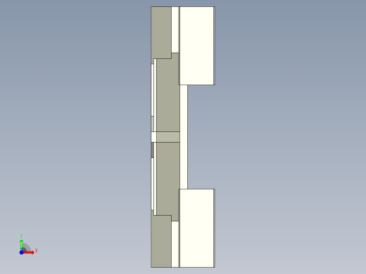 建筑幕墙挂件前视缩略图