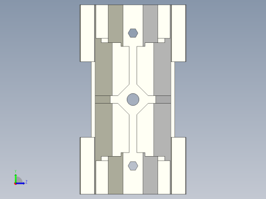 建筑幕墙挂件左视缩略图