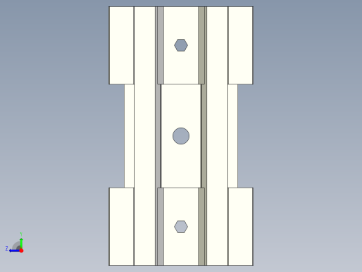 建筑幕墙挂件右视缩略图