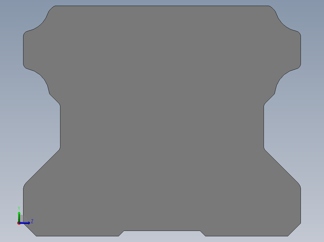 上银 直线导轨 EGH15CA1R0260Z0H-E1=10.0 滑轨左视图