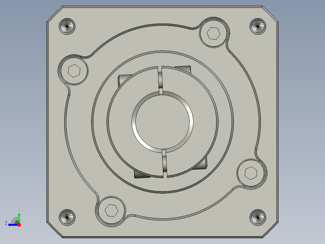 减速机zju51-60-1-10-p2-p右视图