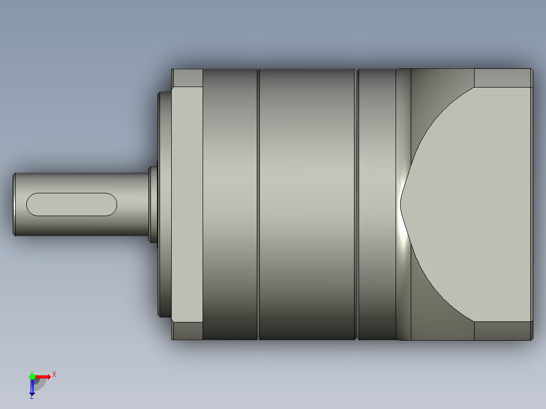 减速机zju51-60-1-10-p2-p俯视图