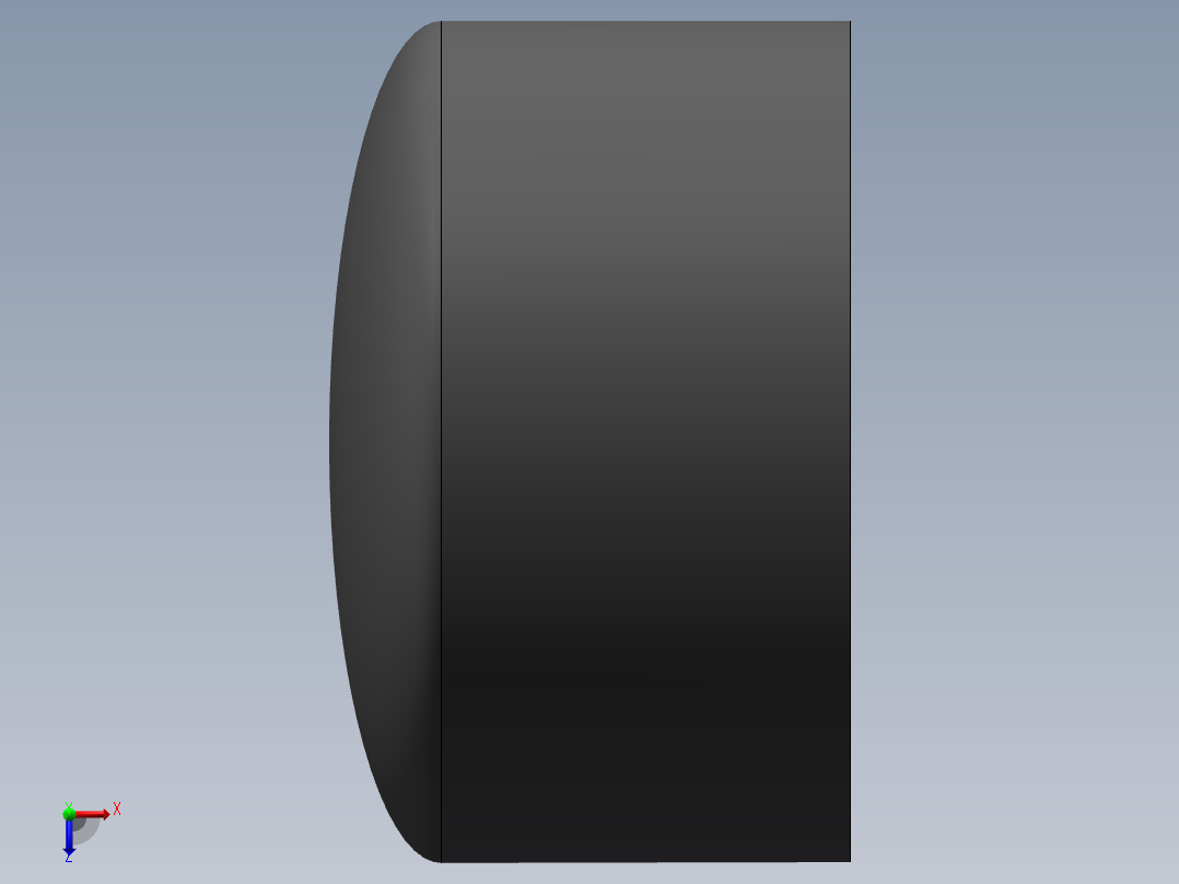 U-PVC CAP DN80俯视图