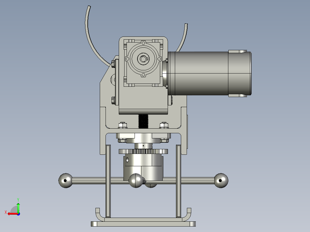 压弯长度可变的钢板折弯机后视图