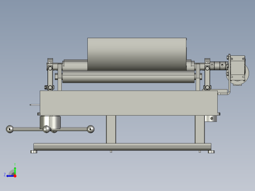 压弯长度可变的钢板折弯机右视缩略图