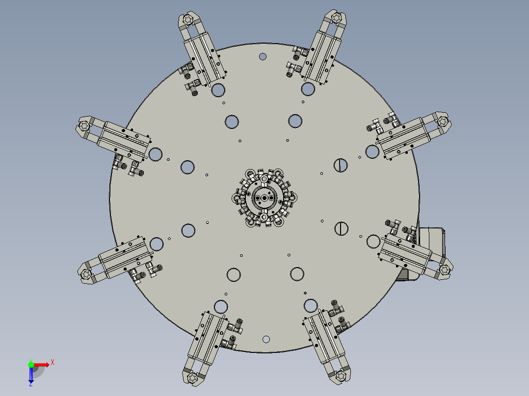 860-0300分割器模组俯视图