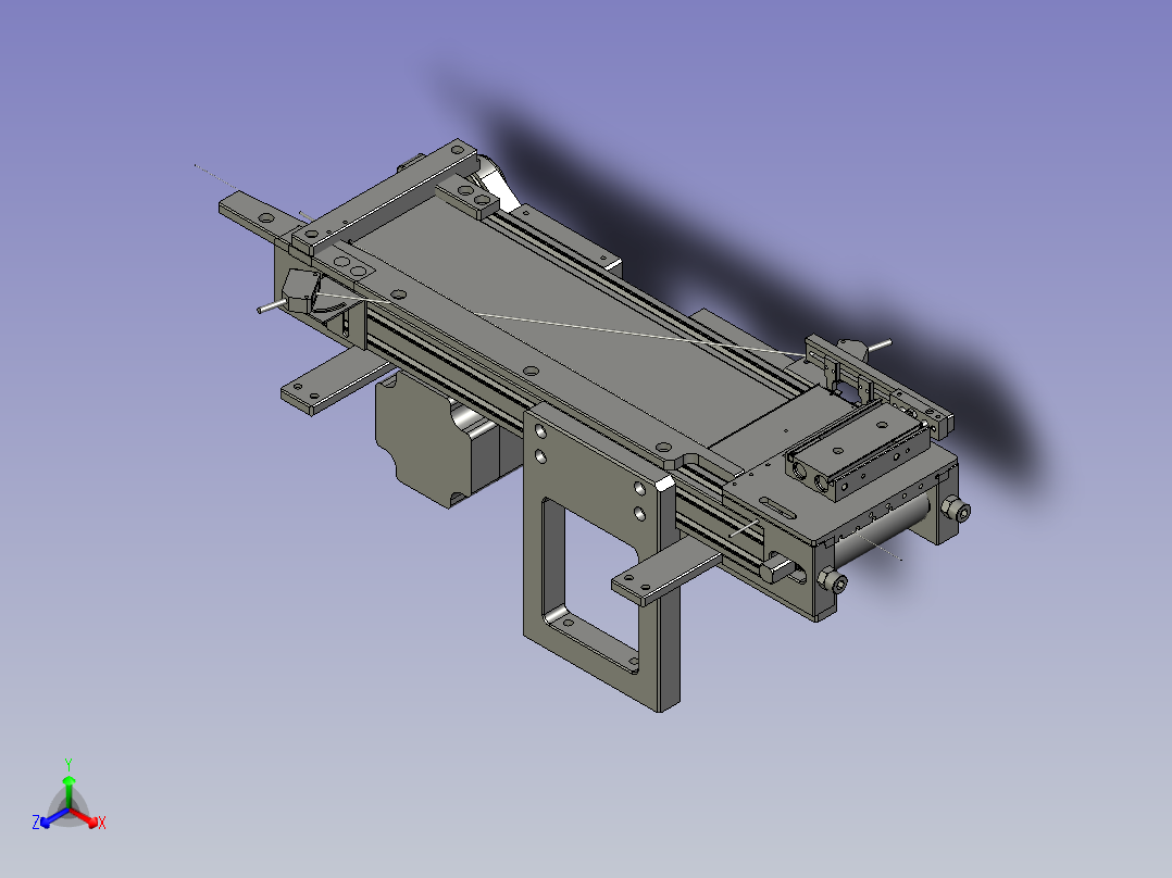 QQ-M03901-03-入料皮带主视图